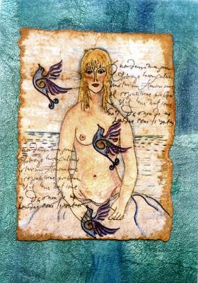 Eileen Beales - Caprice swimming
